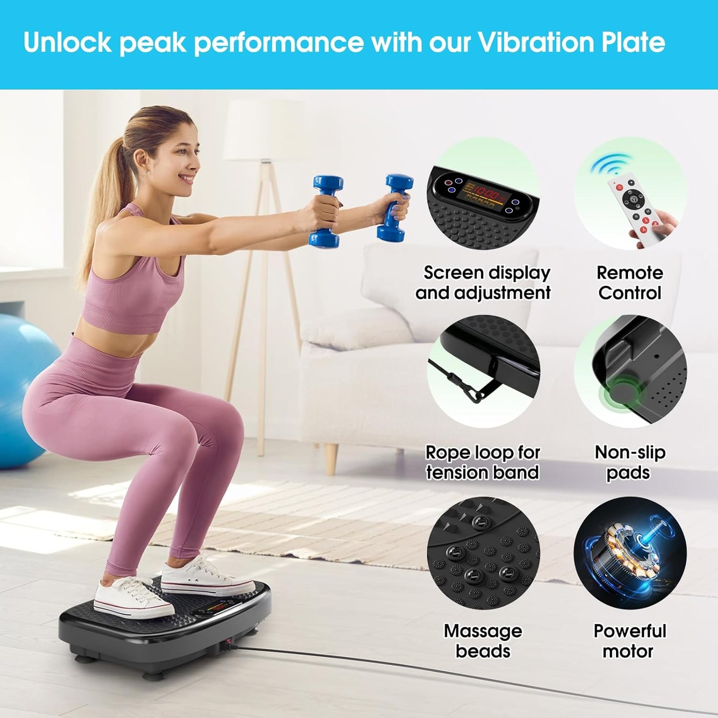 VibrationSlim - Fitness Plate